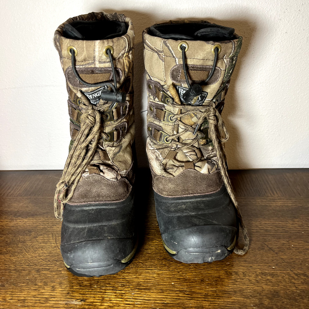 RANGER WINTER CAMO BOOTS SIZE 4